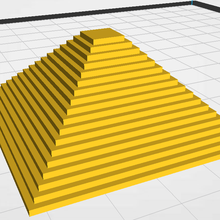 piramit Mısır 3d print model - Mito3D