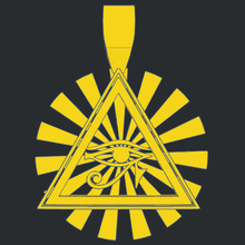 piramit takı mücevher kolye Mısır firavun sembol tanrılar göz Horus oudjat keops gişe Güneş 3d print model - Mito3D