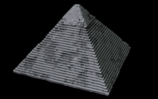 pyramid 3d print model - Mito3D