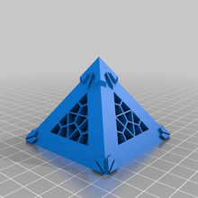 pyramid home decor 3d print model - Mito3D