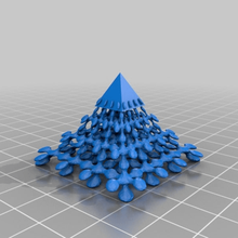 pyramide art sculptures 3d print model - Mito3D