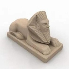 piramide sfinge Egitto arte 3d print model - Mito3D