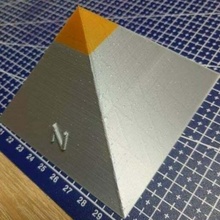 pirâmide cheops Egito 3d print model - Mito3D