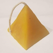 pyramid candle mold wick wax 3d print model - Mito3D