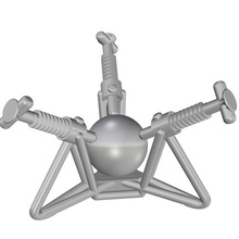 pyramide de serrage outil la sphère bijoux grip sculpture lifehack3d 3d print model - Mito3D