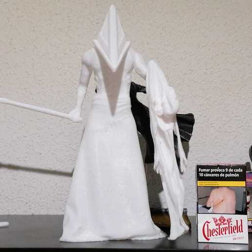 pyramid head silent hill canavar oyun video oyunları piramit kafa 3D print model - Mito3D