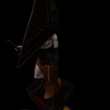 pyramid head girl - silent hill fan art toy games videogame print sculture figure 3d print model - Mito3D