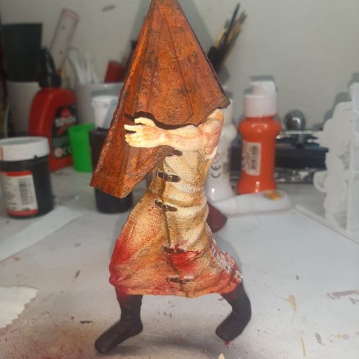 pyramid head silent hill 3D print model - Mito3D