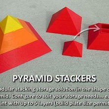 pyramid stacker home household valentines day valentine storage stcking screws rings presents present parts organization organisation nuts novelty novel jewellery jar holders holder gifts gift geometry geometric fun electronic display different designer container christmas cable boxes box bolts birthday 3d print model - Mito3D