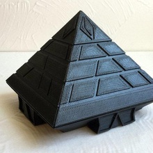 pirâmide nave vários diy tanyaakinora ficção científica pyramidstarship caixa de presente 3dprinting 3dprintable 3d print model - Mito3D
