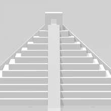 pyramide maya architecture 3d print model - Mito3D