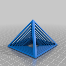pyramids home decor 3d print model - Mito3D