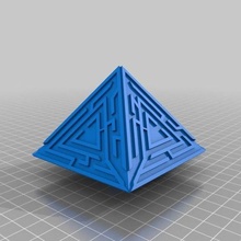 piramidale personalizzato moda 3d print model - Mito3D