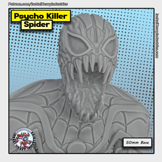 pyscho killer spider marvel crisis protocol carnage spider-man 3d print model - Mito3D