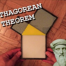 o teorema de pitágoras em mármore vários tvy haste vapor matemática 3d print model - Mito3D