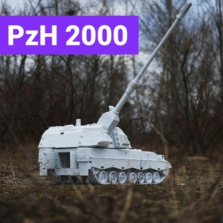 pzh 2000 rc réservoir Henglong pzh2000 3d print model - Mito3D