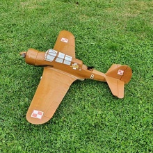 pzl 23 karas 1 12 flying 3d printed model gadget radio controlled rc scale toy airplane plane 3d print model - Mito3D