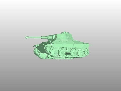Lütfen 75mm 38d panzer sgm 3d baskı 3d print model - Mito3D