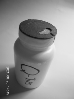tip titulaire soutien pilule bouteille couvercle récipient 3d print model - Mito3D