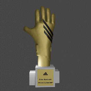 Katar 2022 Welt Tasse golden Handschuh adidas Fußball Torwart Sport Ausrüstung Fachmann Qualität Klasse Torhüter Performance long lasting Prämie Hand Schutz 3d print model - Mito3D