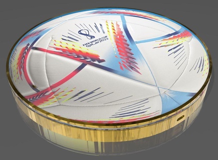 Qatar 2022 monde tasse officiel Balle lampe Couleur art lithophanie lumière boîte LED football sélection cadeau 3d print model - Mito3D