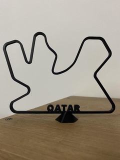 Qatar grandiose prix 2023 circuit privilège f1 formua1 3d print model - Mito3D