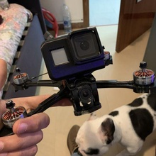 qav Go Pro héros 8 monter 20gradi drone jhonnyfpv infinit_fpv 3d print model - Mito3D