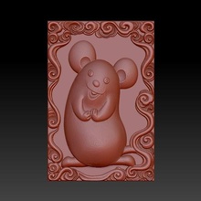 qb type zodiaque pendentif 1 rat bijoux 3d print model - Mito3D