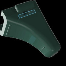 qd airsoft hand stop various bb ris picatinny rail grip foregrip quick detach 3d print model - Mito3D