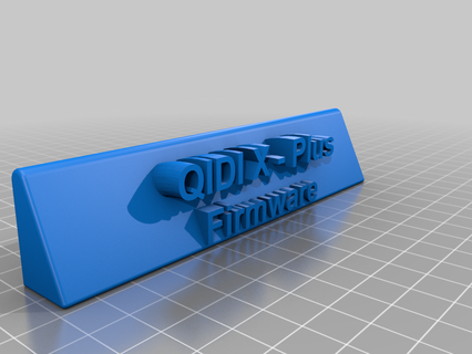 Qidi plus Firmware 4 2 144 3d Drucken Tests 3d print model - Mito3D