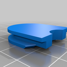 qidi x-plus reducer filament hole tool 3d printer accessories 3d print model - Mito3D