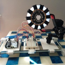 qinch projet arduino test rig outil de l'électronique circuit uno 3d print model - Mito3D