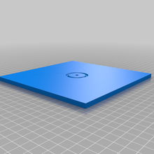 qlone simples toca discos base corrigido ferramenta 3d impressão 3d print model - Mito3D