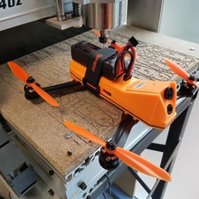 qrh jogo fpv corrida drone quad 3d print model - Mito3D