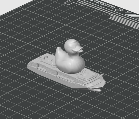 quackers nautical hideaway duck duckie ducky cruise ship boat 3d print model - Mito3D