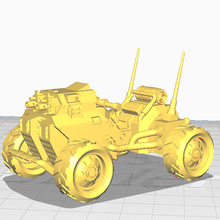 quad bicicleta jogos martelo guerra 3d print model - Mito3D