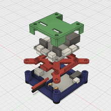 quadricoptère électronique pile mont contrôleur de vol du module d'alimentation récepteur jeu r c véhicules x4r-sb apb f330 cleanflight 3d print model - Mito3D