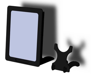 Quadro Abs Fotos DIY em iPhone andr ide lula Telefon celular suporte articulado Smartphone kompakt 3d print model - Mito3D