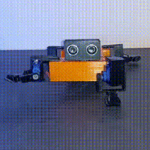 quadrupède robot gadget deuxarbresrobot arduino Bluetooth robotique servo éloigné contrôle esp32 3d print model - Mito3D