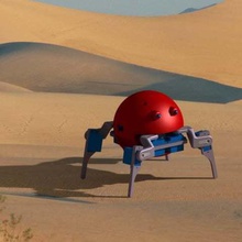 quadrúpede robô aranha gadget robótica 3d print model - Mito3D