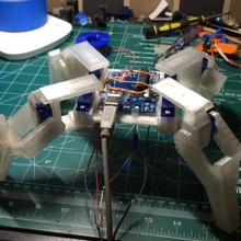 dörtayaklı walker robot gadget Robotik 3d print model - Mito3D