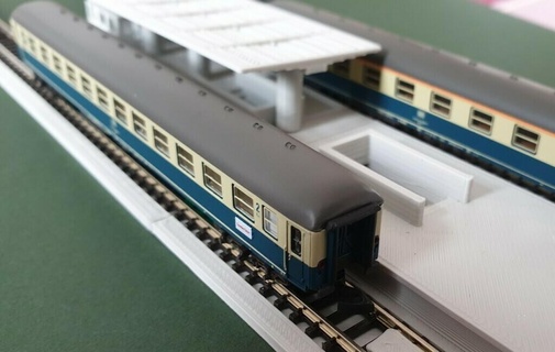 quai gare gare Plate forme Marklin chelle échelle 1 220 jouet Jeu accessoires 3d print model - Mito3D