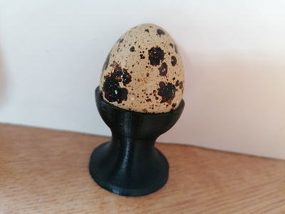 quail egg cup mug eggs kitchen dining 3d print model - Mito3D