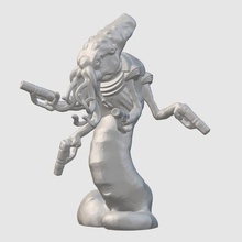 quanar gunslinger 28mm32mm scale game toy wayfarer warhammer 40k wargaming wargames thisisnotatest tabletop gaming starfinder scifi scifantasy science fiction rpg roleplaying necromunda miniatures infinity d6modular boardgames aliens 3d print model - Mito3D