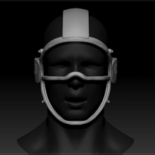 quarantine mask glass v2 covid 3dprint 3dprinting free 2020 2021 future scifi endoftheworld 3d print model - Mito3D
