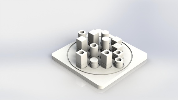 Quarto yazı tahtası oyun 3d print model - Mito3D