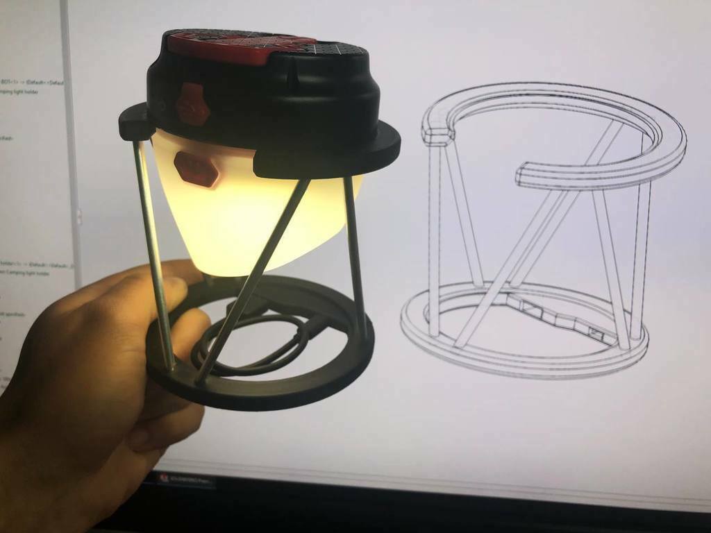 quechua bl50 lampe titulaire soutien sport air 3D print model - Mito3D