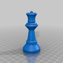 Königin Spiele Schach Teile Bischof Dame Turm Pferd Peon 3d print model - Mito3D