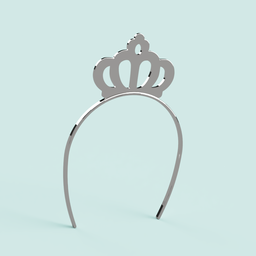 rainha coroa tiara arco cabelo 3d modelo livre impressão baixar agarrar png Arquivo 3D print model - Mito3D
