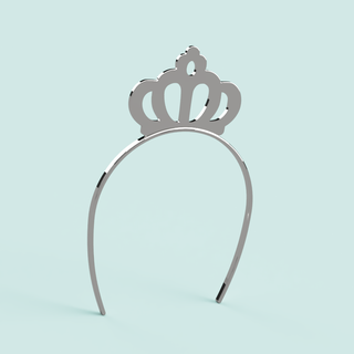 queen crown tiara headband 3d model free print download grabcad png file 3d print model - Mito3D